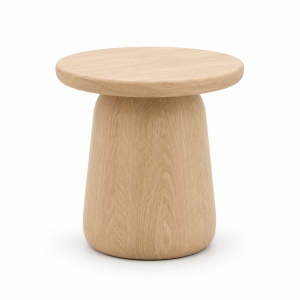 Oakley Round Wood Side Table